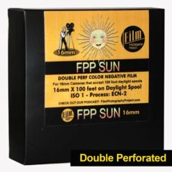 16mm Film - Double Perf - FPP SUN Color 1 - 100 Ft