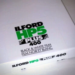 4X5 SHEET FILM - ILFORD HP5 BW NEGATIVE FILM (25 SHEETS)