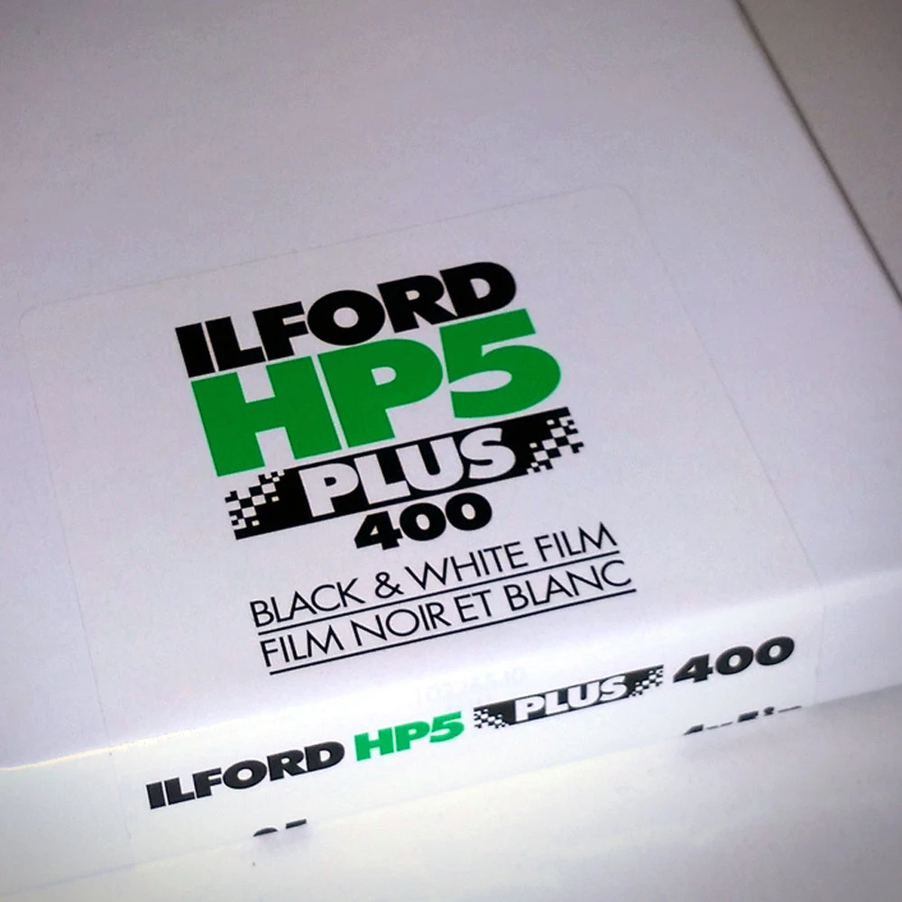 4X5 SHEET FILM - ILFORD HP5 BW NEGATIVE FILM (25 SHEETS) 1 4X5 SHEET FILM - ILFORD HP5 BW NEGATIVE FILM (25 SHEETS)