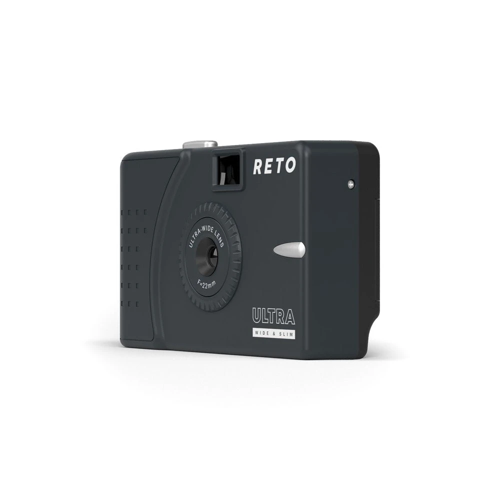 35mm Film Camera - RETO Ultra Wide & Slim Camera (Charcoal) 2 35mm Film Camera - RETO Ultra Wide & Slim Camera (Charcoal) - Image 2