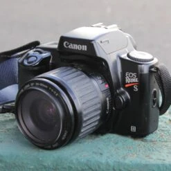 Canon® 35mm Film Camera - Canon EOS Rebel S SLR W/ Built-In Flash (Vintage)
