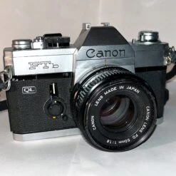 Canon® 35mm Film Camera - Canon FTb / 50mm F1.4 (Vintage)