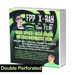 16mm Film - Double Perf - CINE16 BW X-Ray - ORTHO - 400 Iso - 100 Ft