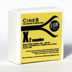 Double 8 Film - Cine8 X2 Eastman Double-X BW Negative 200 ISO (25 Ft)
