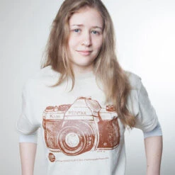 T Shirt - FPP Pentax K1000 -Cheap Film Photography Store FPP Tee Pentax 500x500 4