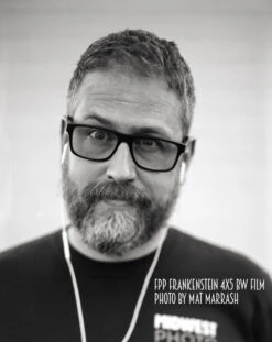 4x5 Sheet Film - FPP Frankenstein 200 BW Negative Film (25 Sheets) -Cheap Film Photography Store Frankenstein200 4x5 Mat 7 web