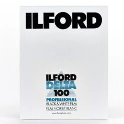 4X5 SHEET FILM - ILFORD Delta 100 (25 SHEETS)