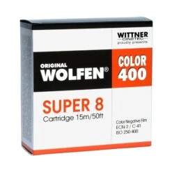 Super 8 Film - Original Wolfen Color 400