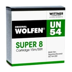 Super 8 Film - Original Wolfen UN54 BW